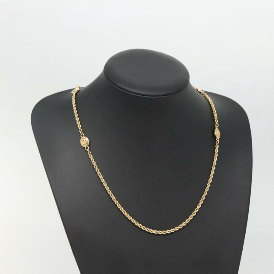 【日本直送】Christian Dior 項鍊 金屬 金 Auth bs29176-11