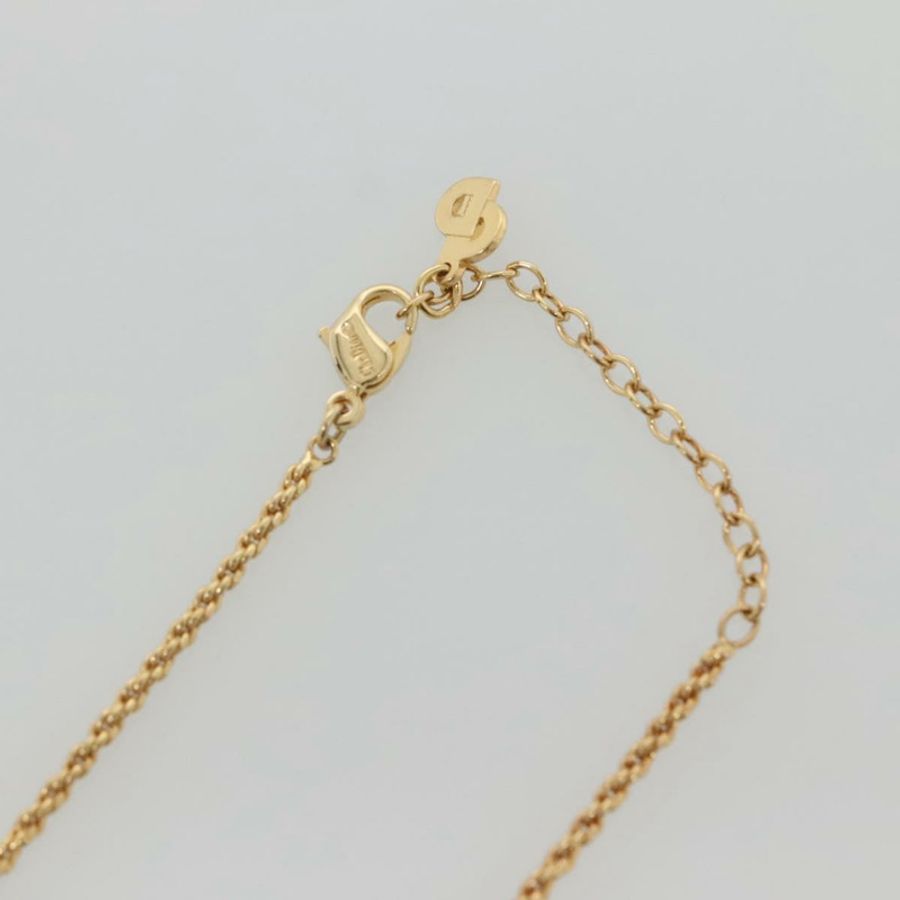 【日本直送】Christian Dior 項鍊 金屬 金 Auth bs29172-4