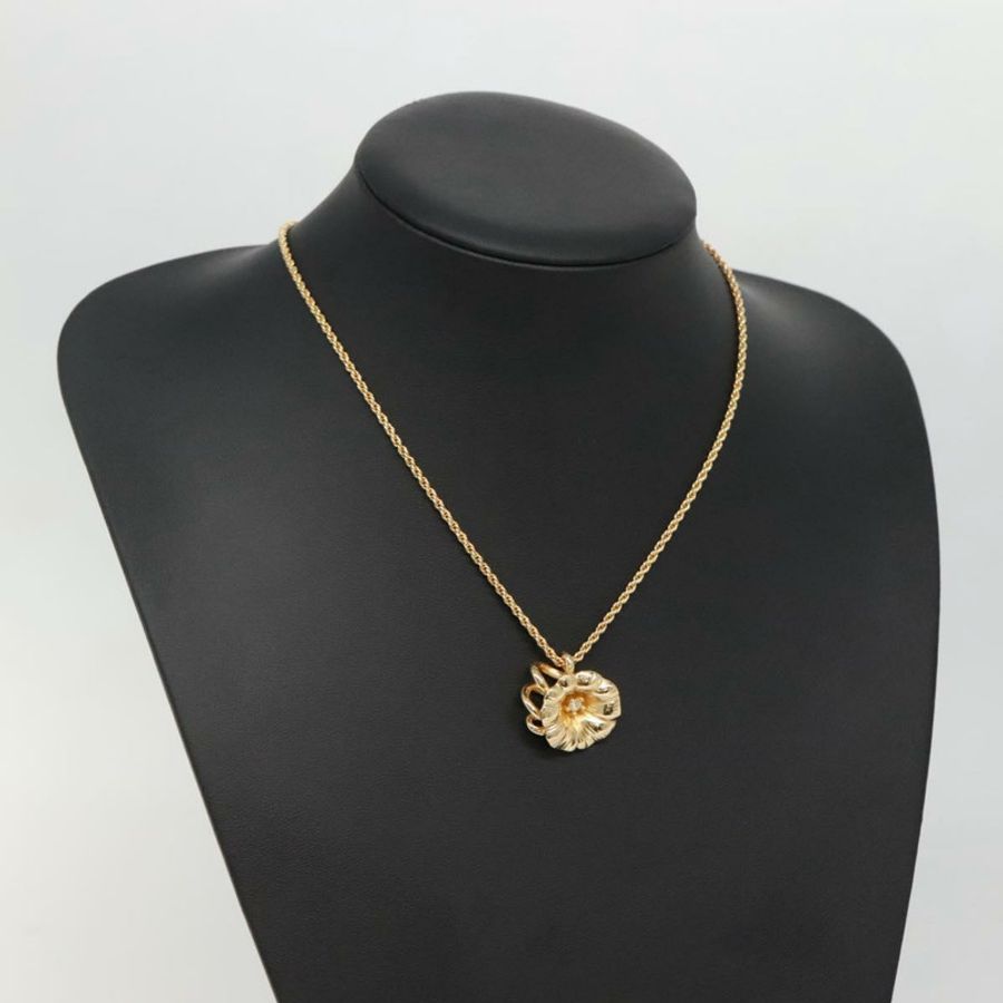 【日本直送】Christian Dior 項鍊 金屬 金 Auth bs29172-11