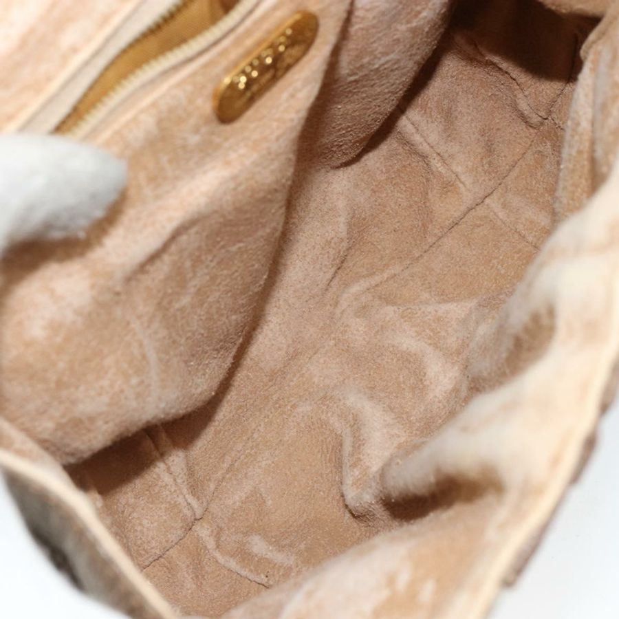 【日本直送】GUCCI GG Plus Supreme 單肩包 PVC 皮革 米色 金色 正品 th6331-10