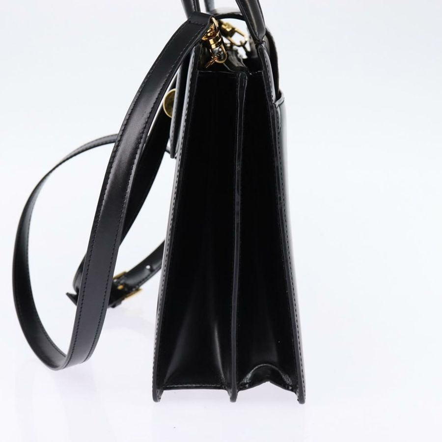 【日本直送】寶格麗 (BVLGARI) 皮革手提包 2way 金色 黑色 正品 bs29102-3