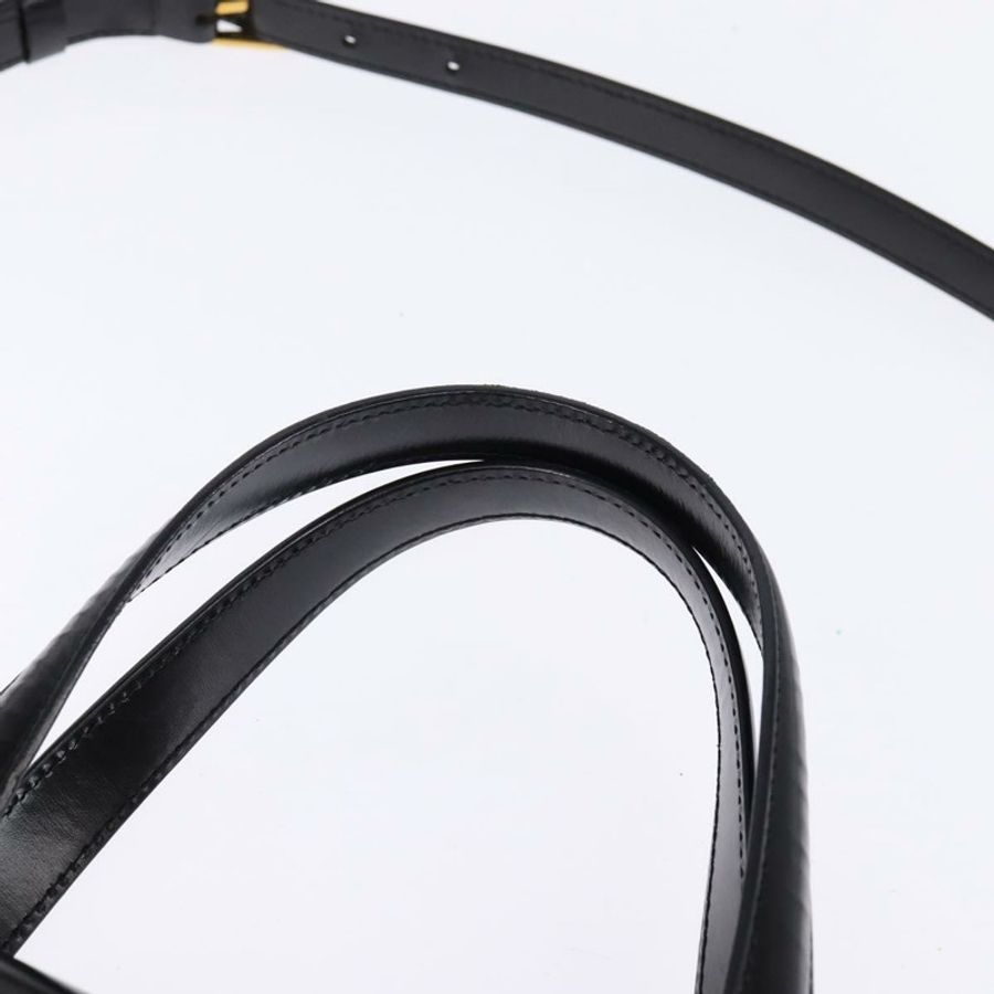 【日本直送】寶格麗 (BVLGARI) 皮革手提包 2way 金色 黑色 正品 bs29102-7