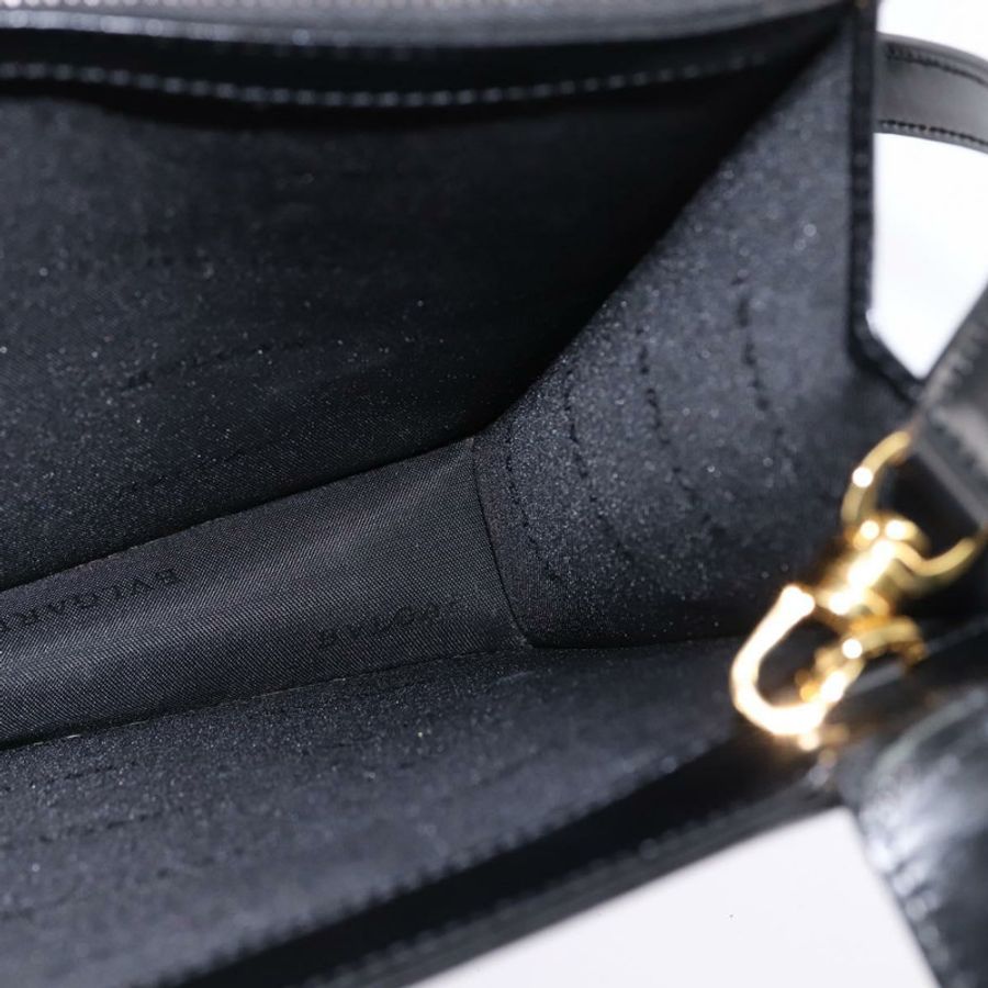 【日本直送】寶格麗 (BVLGARI) 皮革手提包 2way 金色 黑色 正品 bs29102-19