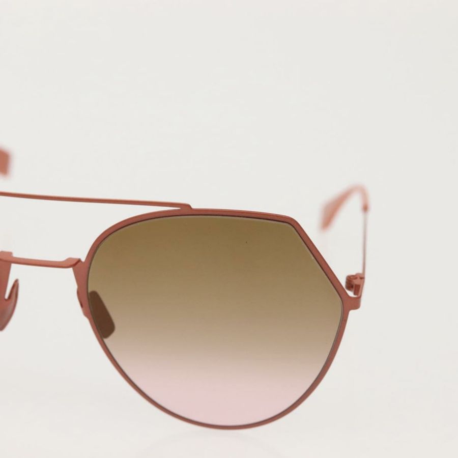 【日本直送】FENDI 粉紅塑膠太陽眼鏡 正品 BA5954-3