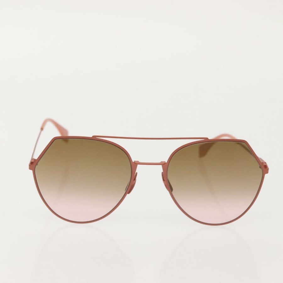 【日本直送】FENDI 粉紅塑膠太陽眼鏡 正品 BA5954-12