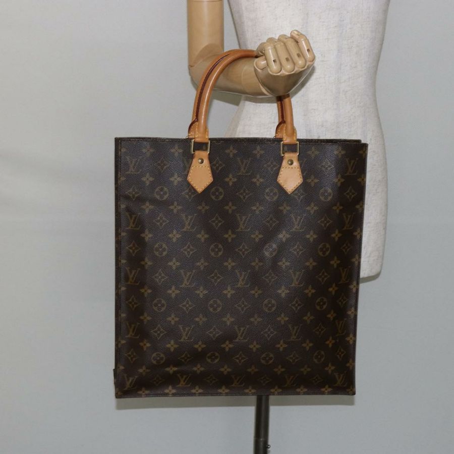 【日本直送】路易威登 Monogram Sac Plat 手提包 M51140 LV 正品 142773-19