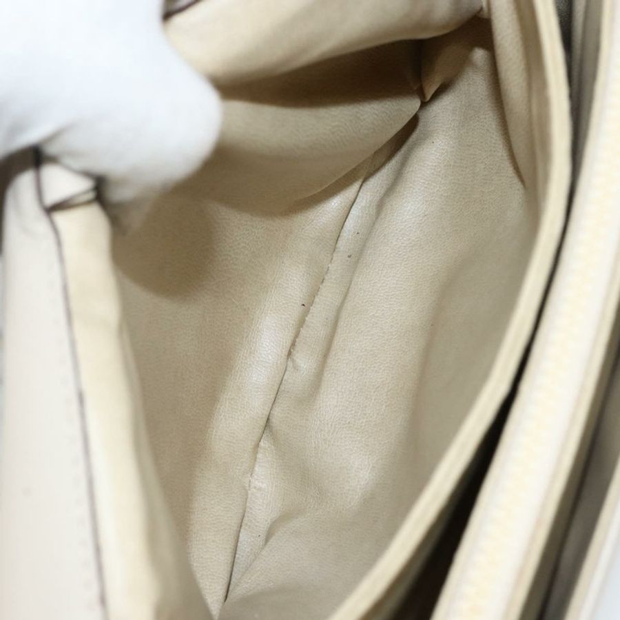 【日本直送】CELINE 皮革單背包 米色 金色 正品 142806-20