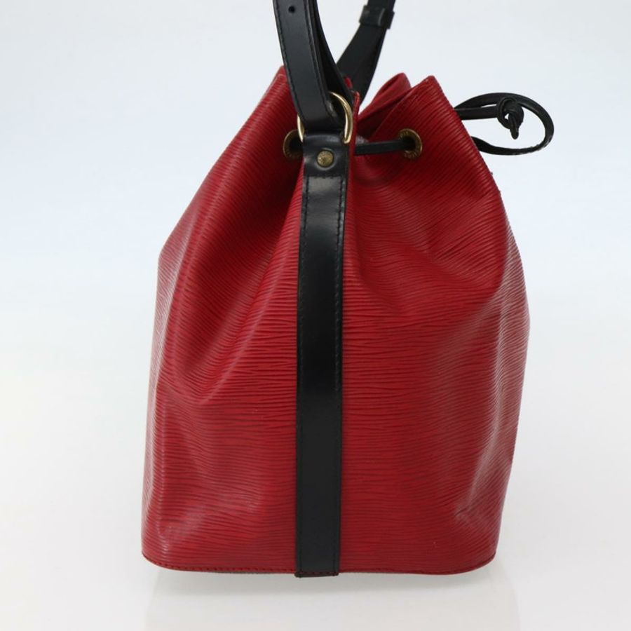 【日本直送】路易威登 Epi Petit Noe 雙色肩背包 黑紅 M44017 LV 正品 142857-2