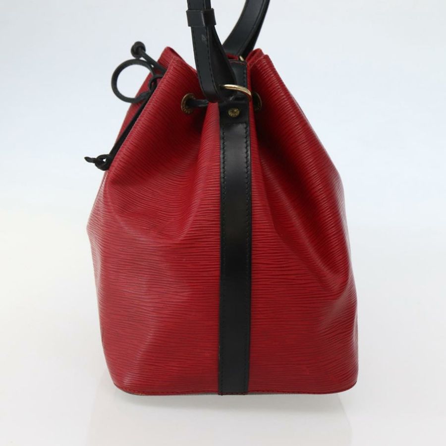 【日本直送】路易威登 Epi Petit Noe 雙色肩背包 黑紅 M44017 LV 正品 142857-3