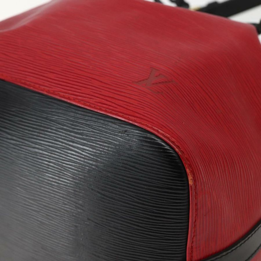 【日本直送】路易威登 Epi Petit Noe 雙色肩背包 黑紅 M44017 LV 正品 142857-8