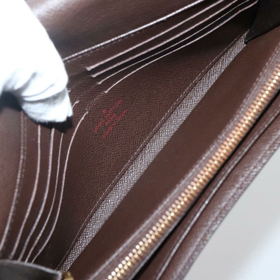 【日本直送】路易威登 Damier Ebene Portefeuille Roseberry 長皮夾 N63017 正品 130095-9