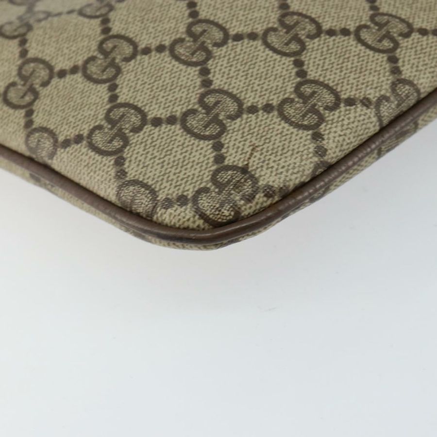 【日本直送】GUCCI GG Supreme Web Sherry Line 手提包 PVC 米色 金色 904 02 047 正品 130090-13
