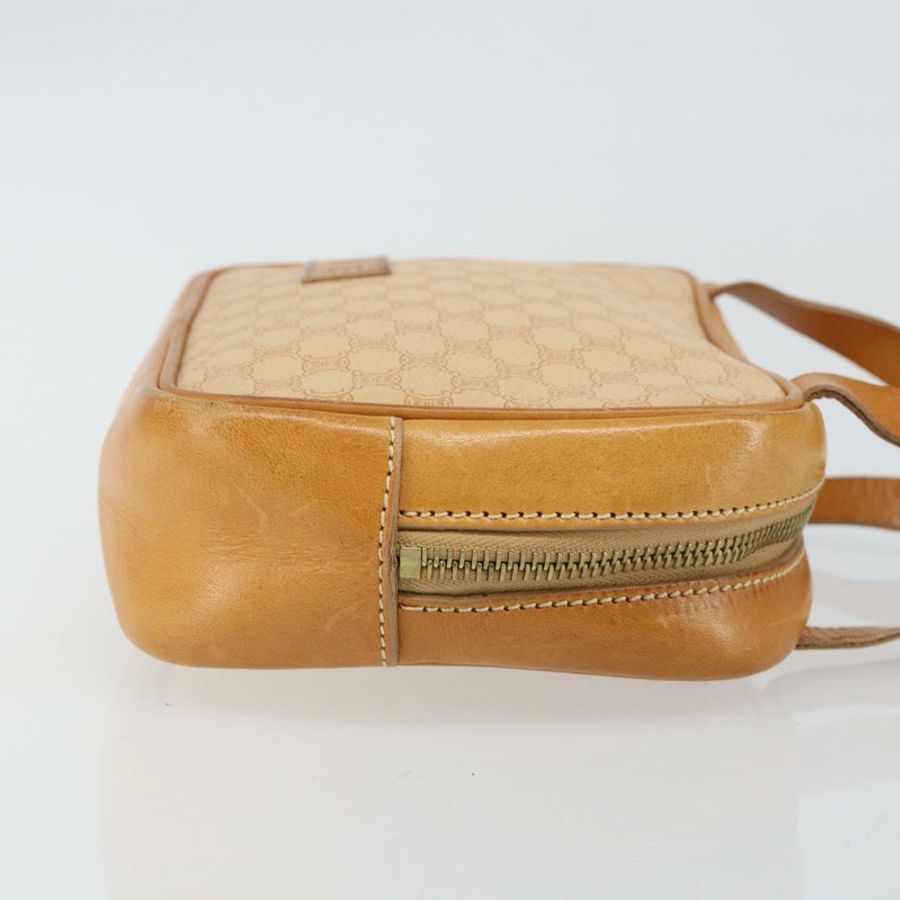 【日本直送】CELINE Macadam帆布手提包 PVC 米色 金色 正品 142798-2