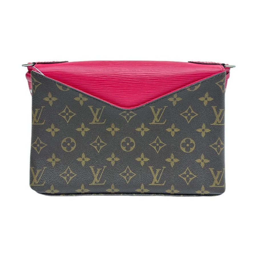 Louis Vuitton 路易威登 撞色Saint Michel Monogram皮革斜背包-1