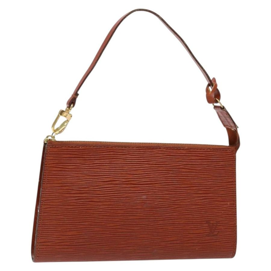 【日本直送】路易威登 Epi Pochette Accessoires 配件袋 棕色 M52953 正品 hk2893-0