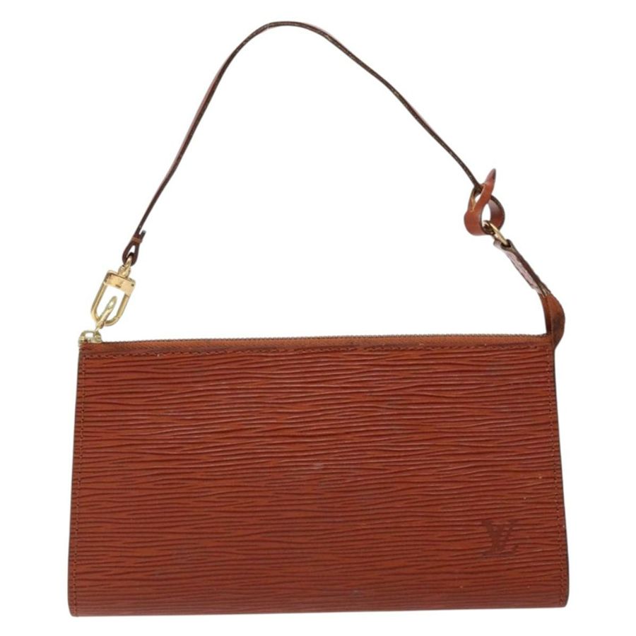 【日本直送】路易威登 Epi Pochette Accessoires 配件袋 棕色 M52953 正品 hk2893-12