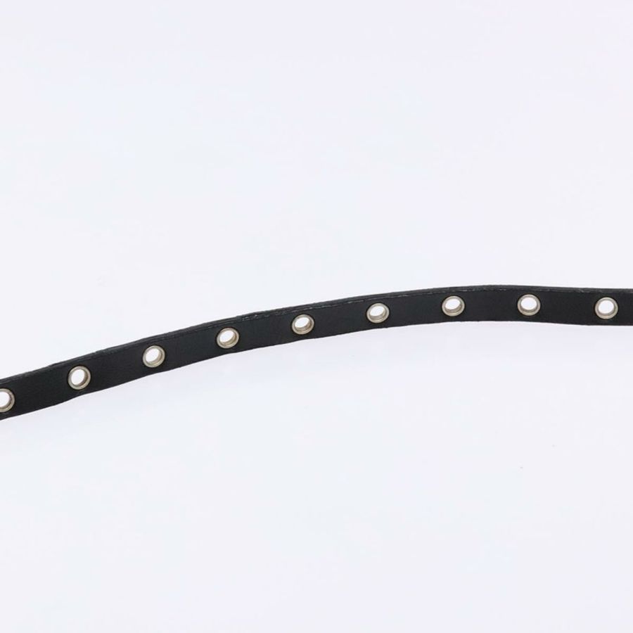 【日本直送】Christian Dior Trotter帆布肩背包 黑色 銀色 正品 135238-7