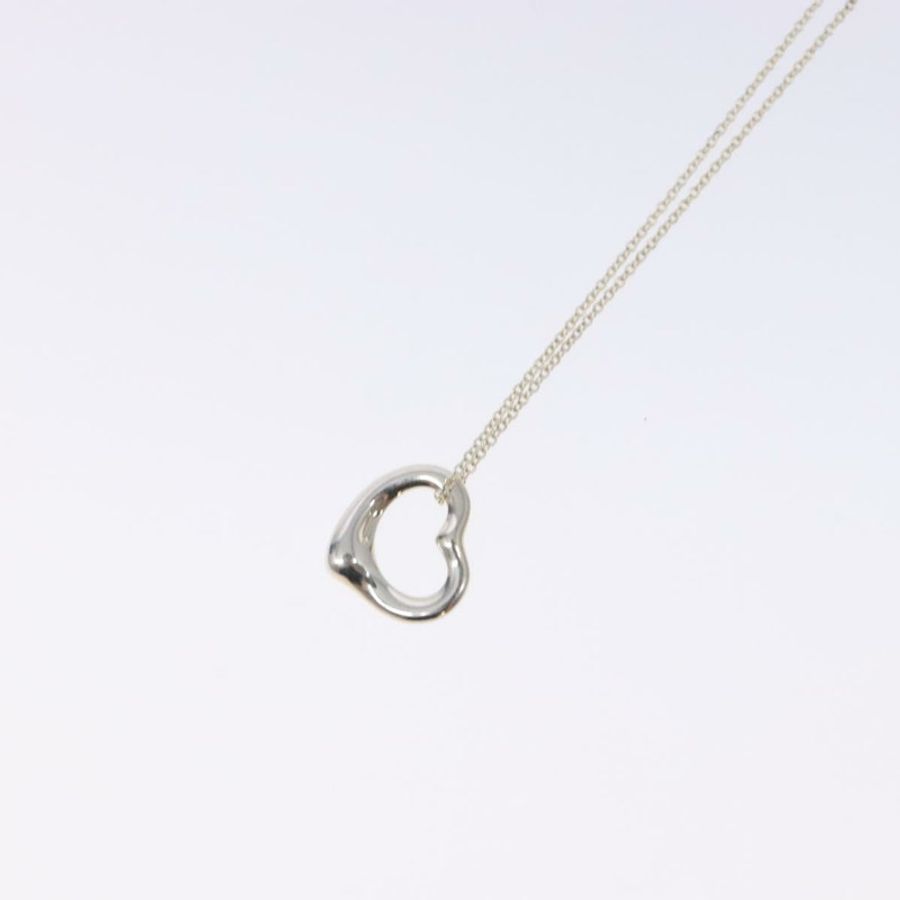 【日本直送】蒂芬妮 (TIFFANY&Co.) 鏤空心形項鍊 925 純銀 正品 am8917-2