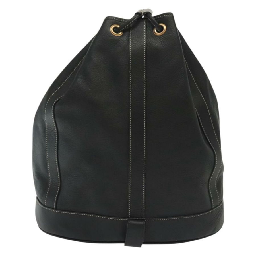 【日本直送】BALLY 黑色真皮單肩包 正品 BA5494-1