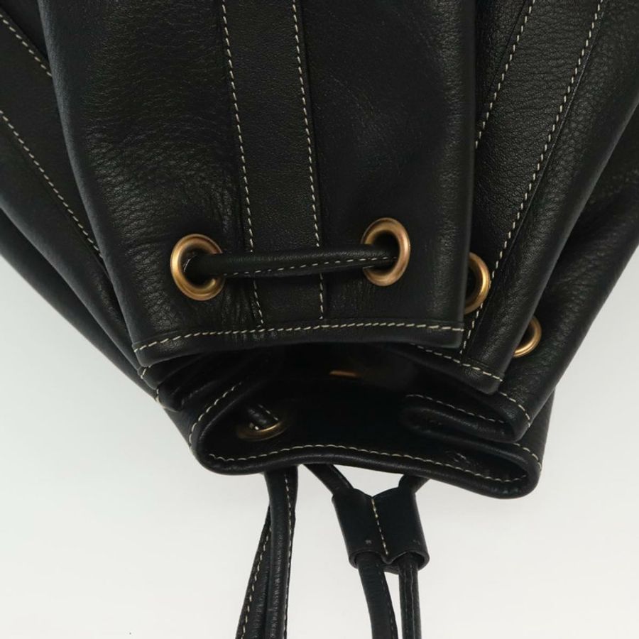 【日本直送】BALLY 黑色真皮單肩包 正品 BA5494-5