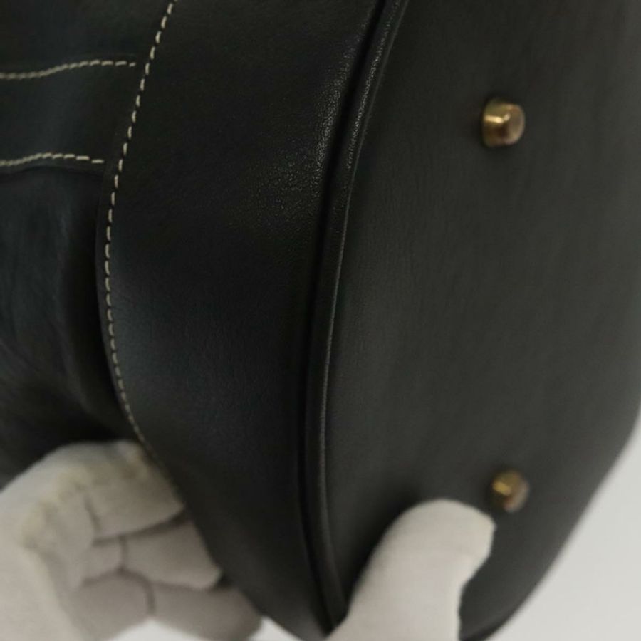 【日本直送】BALLY 黑色真皮單肩包 正品 BA5494-8