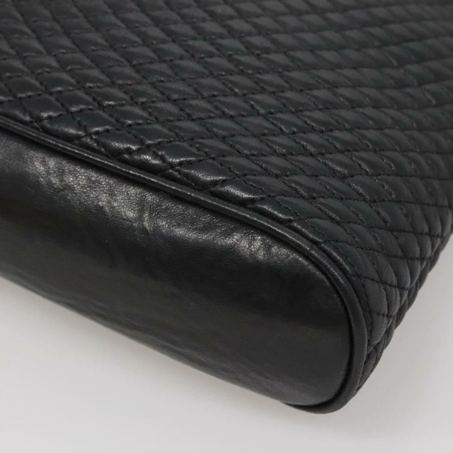 【日本直送】BALLY 鏈條單肩包 皮革 黑色 金色 正品 SW1496-15