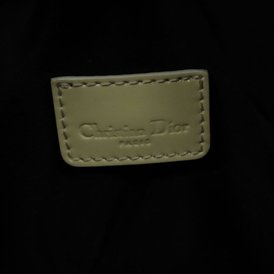 【日本直送】Christian Dior Trotter帆布肩背包 PVC黑色銀色 正品 BA5306-16