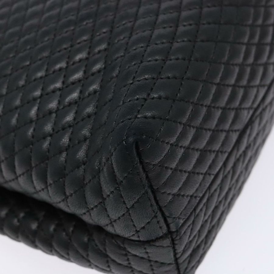 【日本直送】BALLY 絎縫手提包 皮革 金色 黑色 正品 BA5149-13