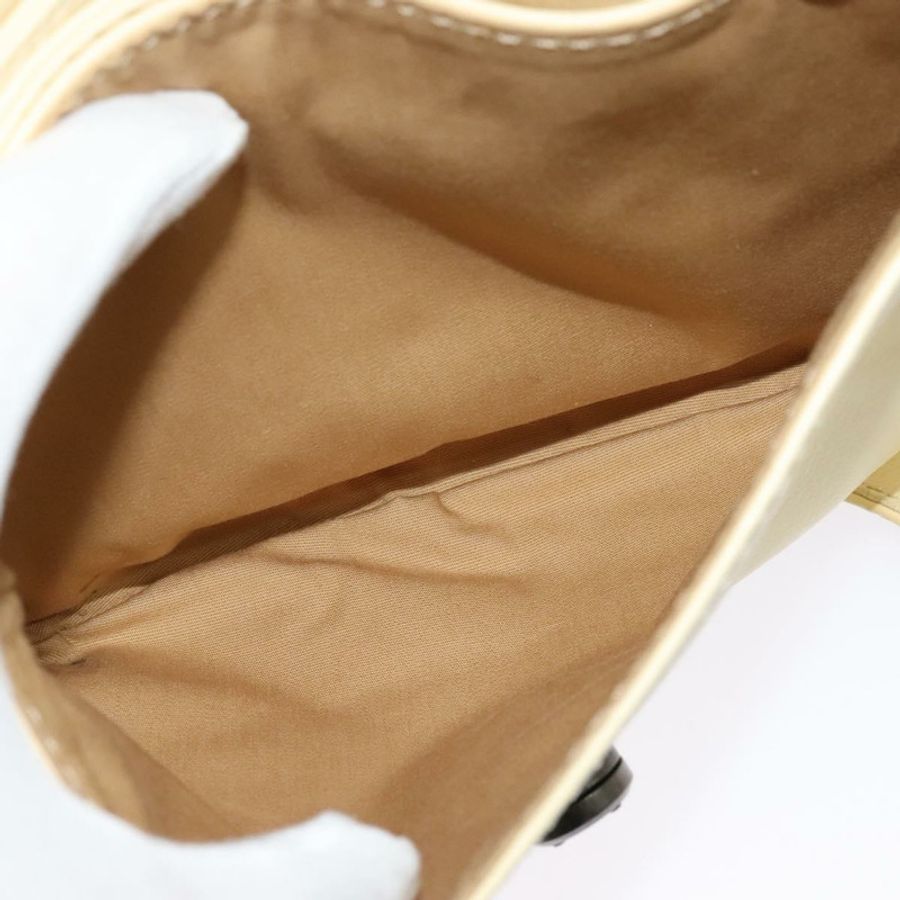 【日本直送】CELINE 鉚釘單背包 皮革 米色 正品 141874-20
