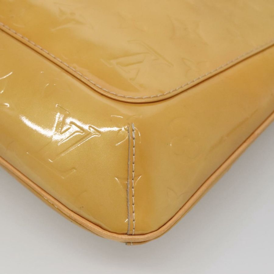 【日本直送】路易威登 Monogram Vernis Thompson Street Bag 米色 M91301 LV Auth ep10819-14