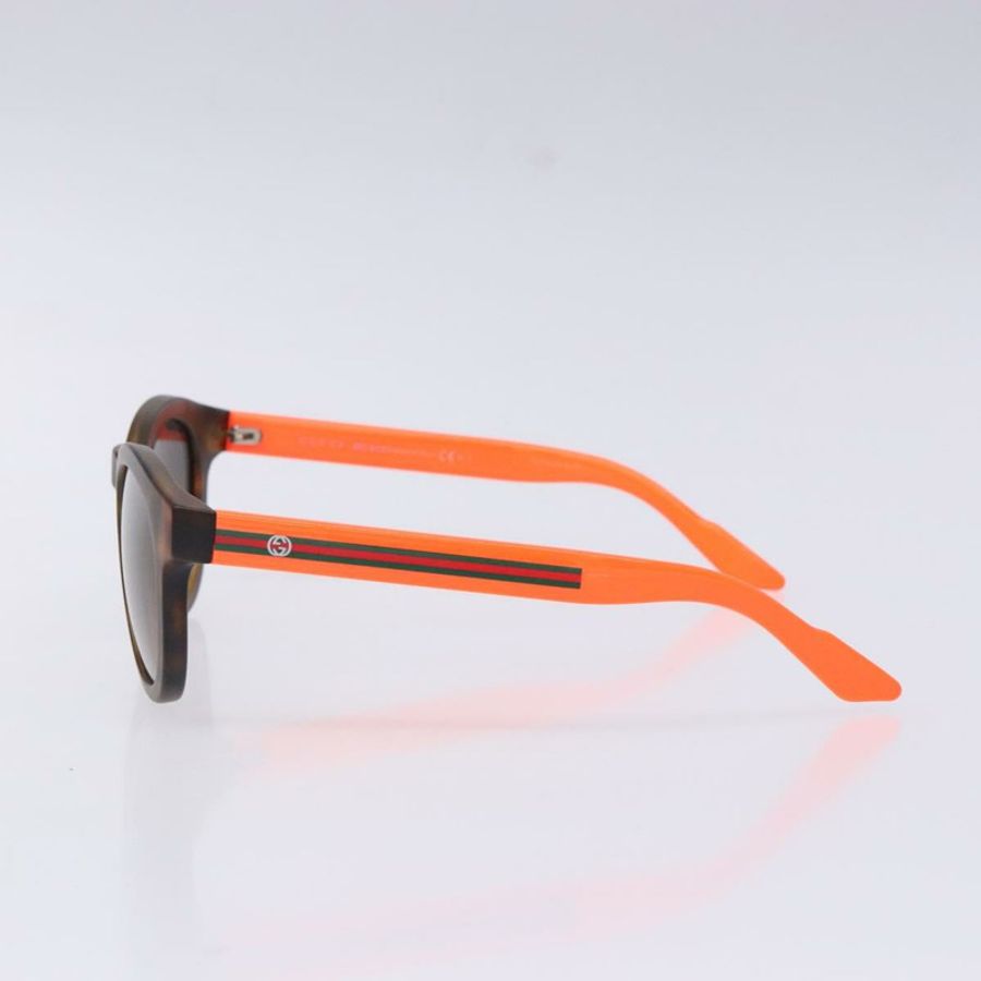 【日本直送】GUCCI 太陽眼鏡 塑膠 橘色 Auth yk19462-3