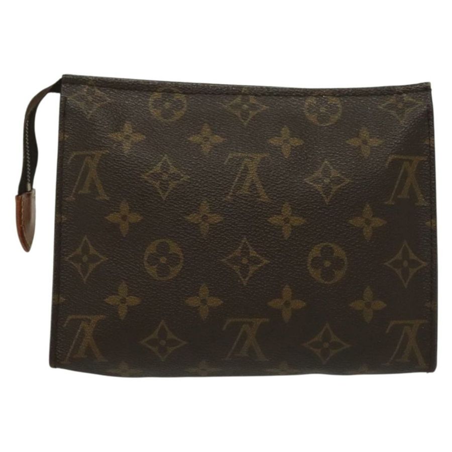 【日本直送】路易威登 Monogram Poche Toilette 19 手拿包 M47544 LV Auth 142328-1