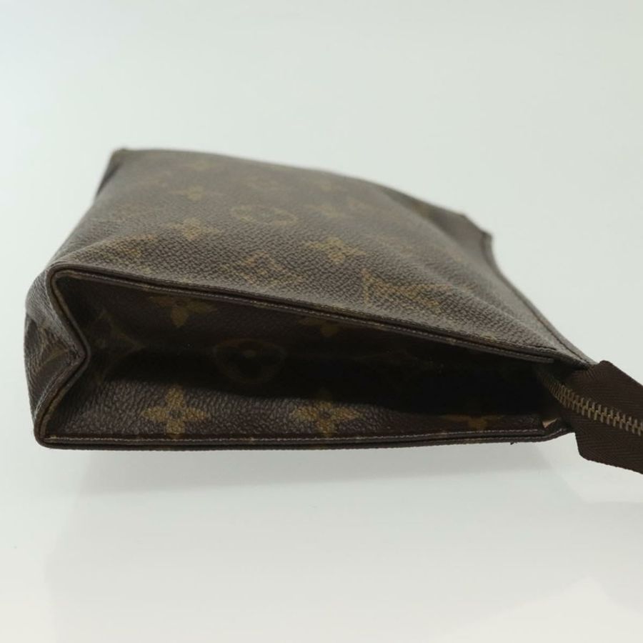 【日本直送】路易威登 Monogram Poche Toilette 19 手拿包 M47544 LV Auth 142328-2