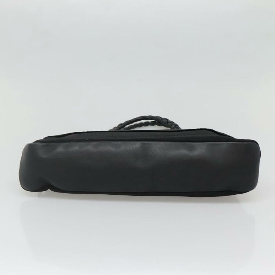 【日本直送】Salvatore Ferragamo Vala 手提包 帆布 黑色 銀色 正品 142249-4