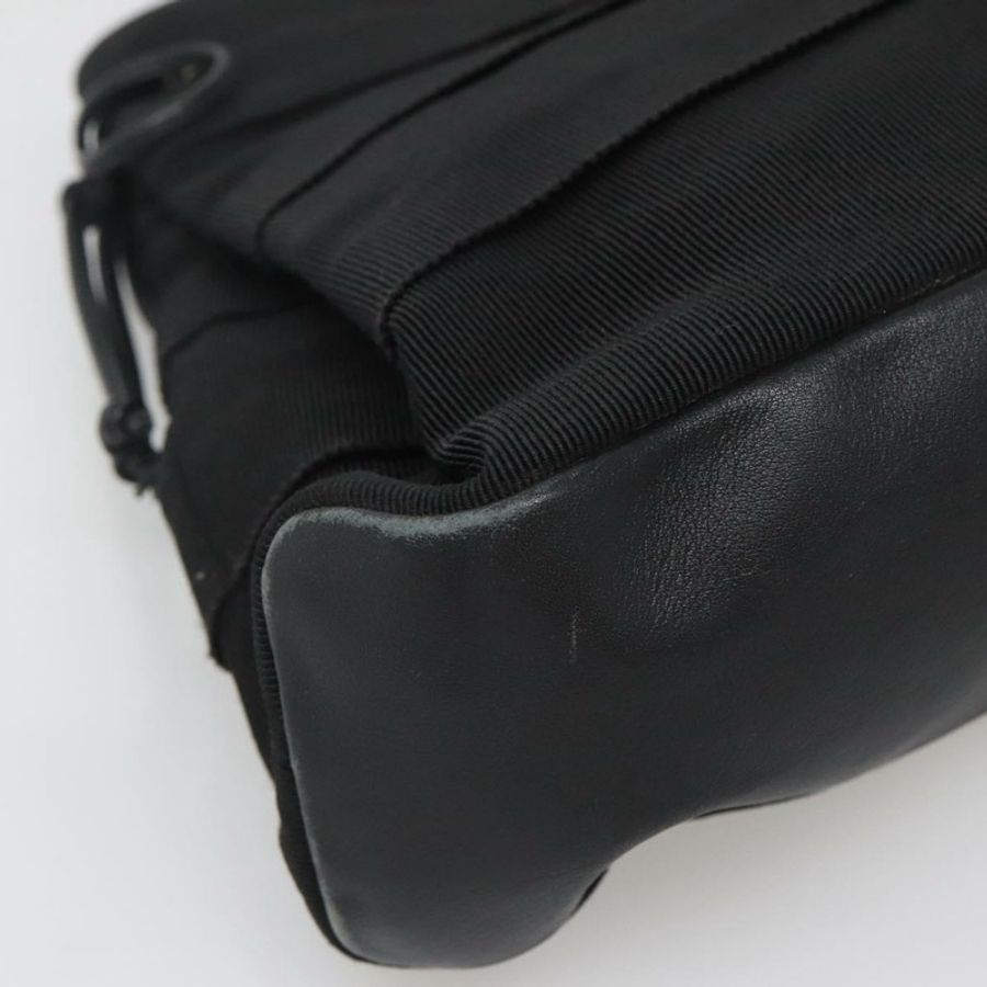 【日本直送】Salvatore Ferragamo Vala 手提包 帆布 黑色 銀色 正品 142249-13