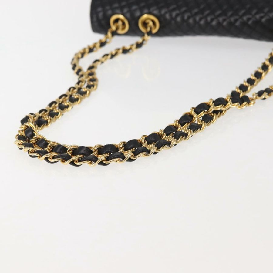 【日本直送】BALLY 鏈條單肩包 皮革 黑色 金色 正品 am9054-6