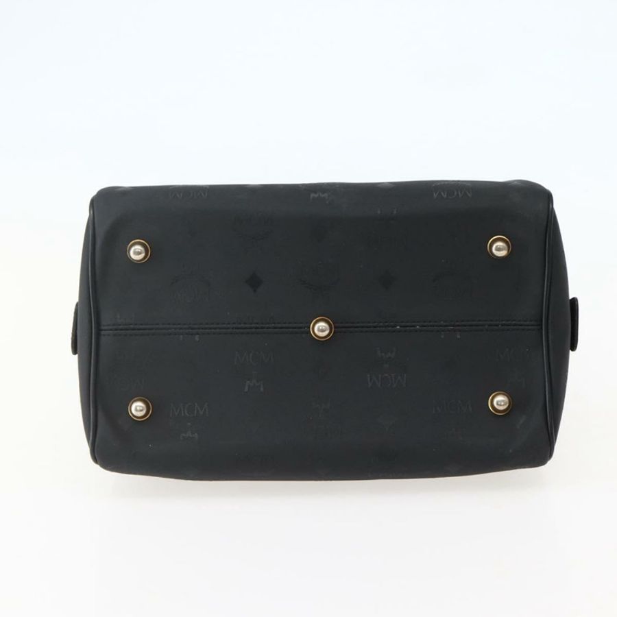 【日本直送】MCM Logoogram Vicetos 波士頓包 PVC 黑金 Auth am9026-4