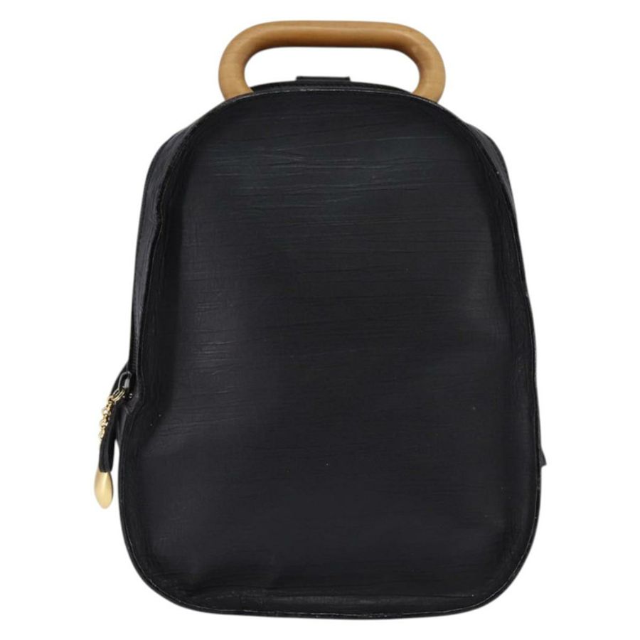 【日本直送】BALLY 皮革雙肩包 黑色 金色 正品 BA4807-12