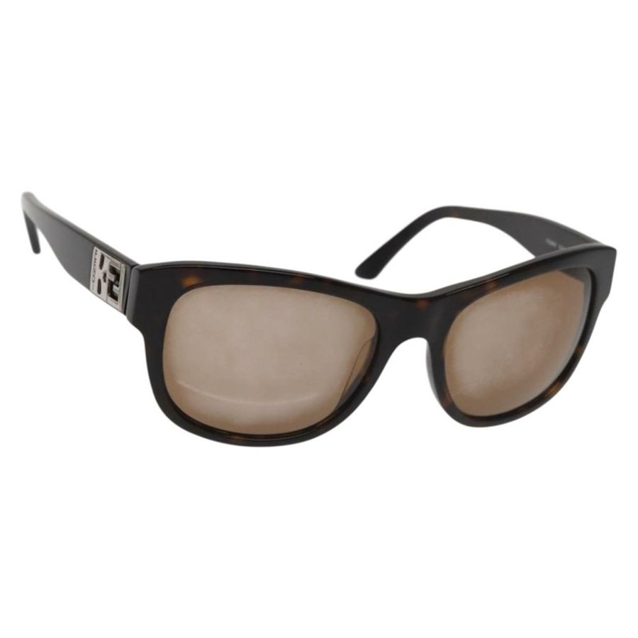 【日本直送】FENDI 太陽眼鏡 塑膠 棕色 Auth am9120-0