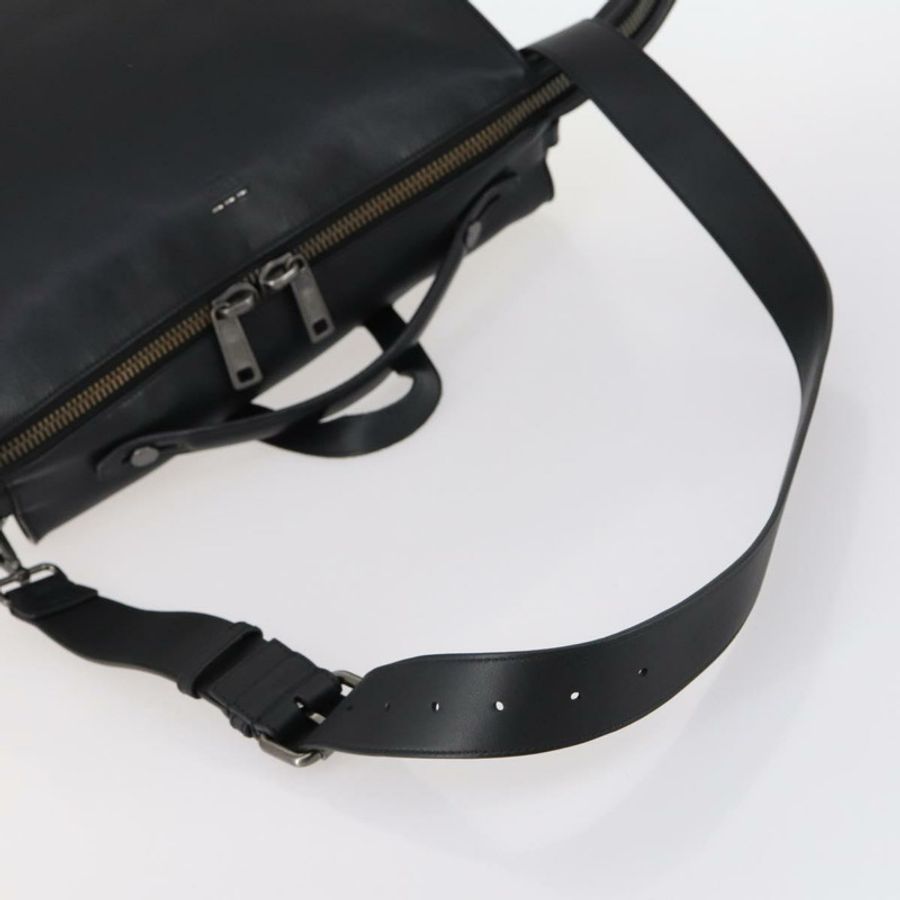 【日本直送】FENDI 手提包 皮革 兩用 黑色 正品 bs29449-6