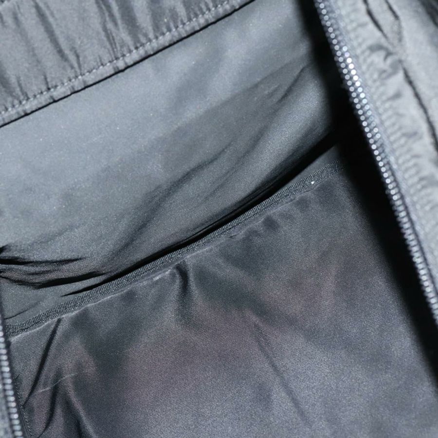 【日本直送】PRADA 波士頓包 尼龍 2way 黑色 銀色 Auth 143770-22