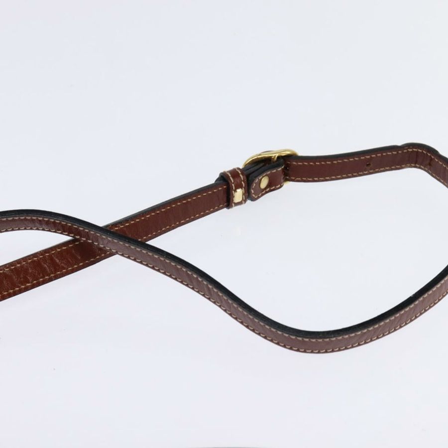 【日本直送】BALLY 黑色金色皮革肩背包 正品 BA5594-7