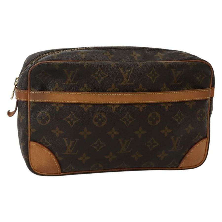 【日本直送】路易威登 Monogram Compiegne 28 手拿包 M51845 LV 正品 BA5642-0