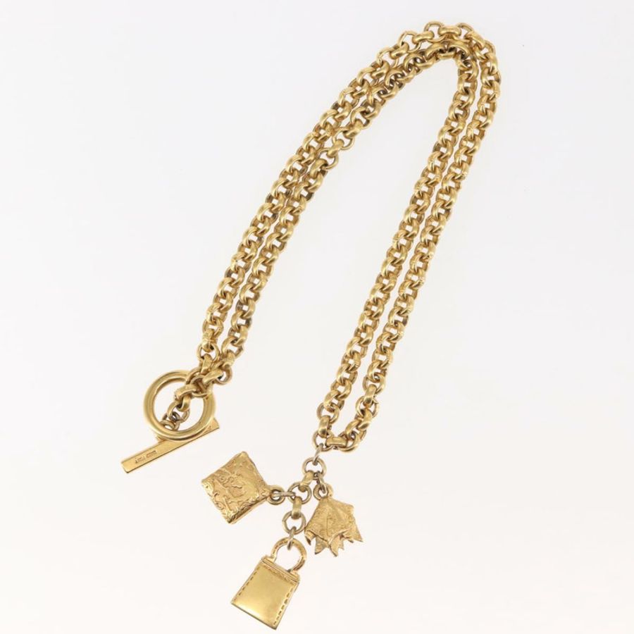 【日本直送】Salvatore Ferragamo 項鍊 金屬 金色 正品 BA5679-5