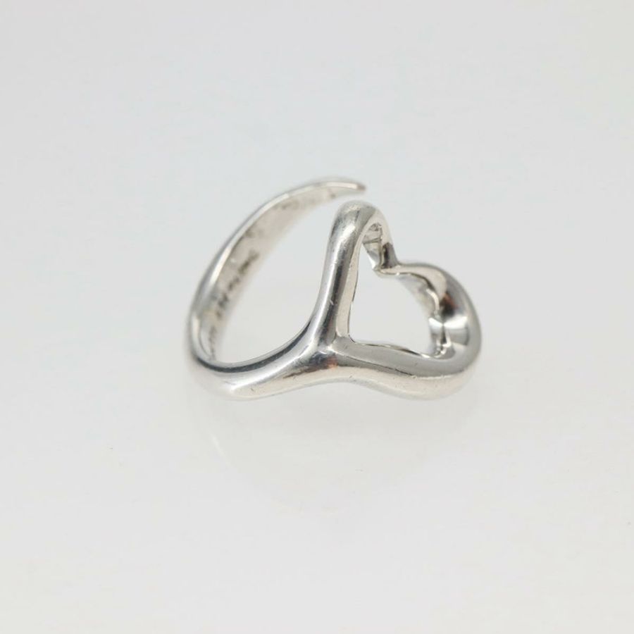 【日本直送】蒂芬妮 (TIFFANY&Co.) 鏤空心形戒指 925銀 正品 143839-3