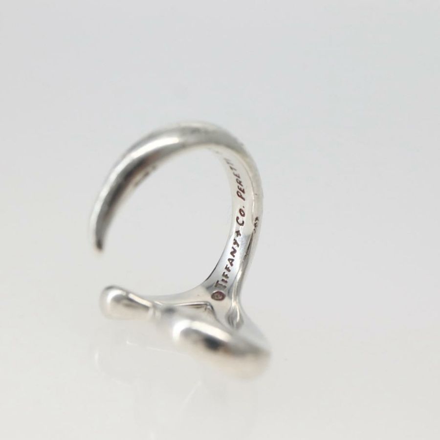 【日本直送】蒂芬妮 (TIFFANY&Co.) 鏤空心形戒指 925銀 正品 143839-5