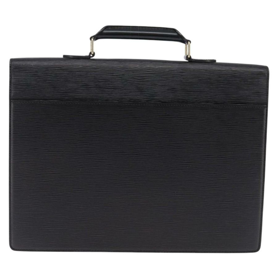 【日本直送】路易威登 Epi Serviette Ambassador 商務包 黑色 M54412 LV 正品 BA6117-1