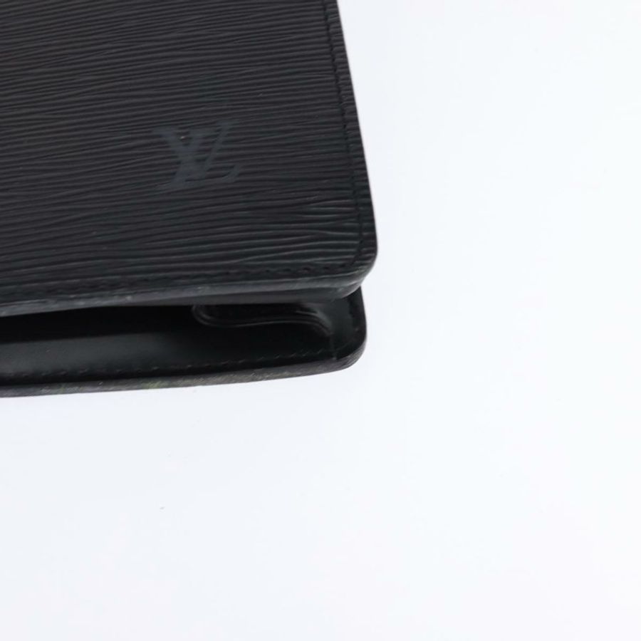 【日本直送】路易威登 Epi Serviette Ambassador 商務包 黑色 M54412 LV 正品 BA6117-13