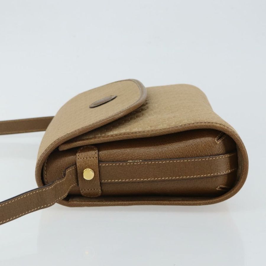 【日本直送】GUCCI帆布肩背包 米色 金色 001 113 0712 正品 BA6105-3