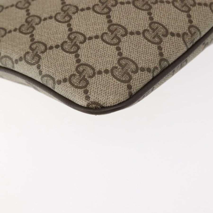 【日本直送】GUCCI GG Supreme Web Sherry Line 手提包 PVC 米色 金色 紅色 904 02 047 正品 BA6221-15